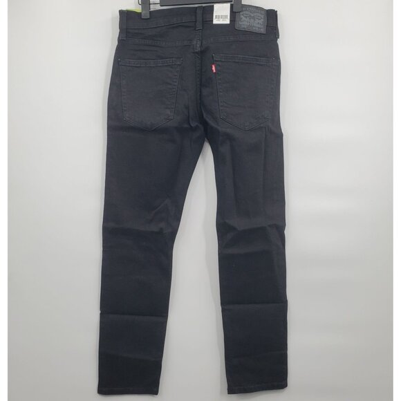 Levi's Flex Stretch 502 Taper Jeans Denim Pants Men Size 31 x 32 NWT Black - Picture 5 of 15